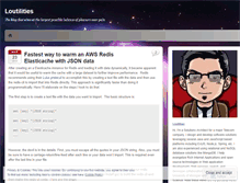 Tablet Screenshot of loutilities.wordpress.com