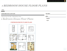 Tablet Screenshot of 1bedroomhousefloorplansyqxm.wordpress.com