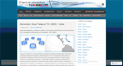Desktop Screenshot of gissiccaribe.wordpress.com