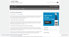 Desktop Screenshot of laut27.wordpress.com