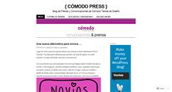 Desktop Screenshot of comodopress.wordpress.com