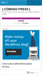 Mobile Screenshot of comodopress.wordpress.com