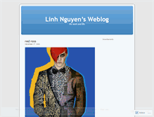 Tablet Screenshot of linhnguyen.wordpress.com