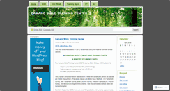 Desktop Screenshot of camanobibletrainingcenter.wordpress.com