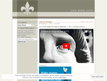 Tablet Screenshot of lucylf.wordpress.com