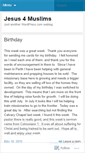 Mobile Screenshot of jesus4muslims.wordpress.com