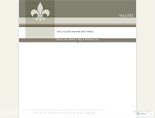Tablet Screenshot of m3lzki.wordpress.com