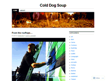 Tablet Screenshot of colddogsoup.wordpress.com