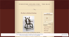 Desktop Screenshot of furnitureonlineblog.wordpress.com