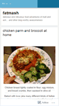 Mobile Screenshot of fatmash.wordpress.com