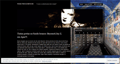 Desktop Screenshot of passodotempo.wordpress.com