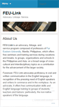 Mobile Screenshot of feulink.wordpress.com