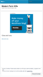 Mobile Screenshot of modernfarmwifey.wordpress.com
