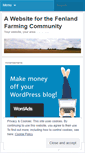Mobile Screenshot of fenlandfarmers.wordpress.com
