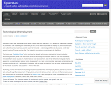 Tablet Screenshot of egostratum.wordpress.com