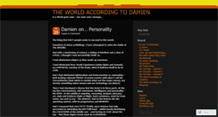 Desktop Screenshot of damienatloppers.wordpress.com