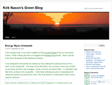 Tablet Screenshot of kirknason.wordpress.com