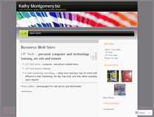 Tablet Screenshot of kathymontgomery.wordpress.com