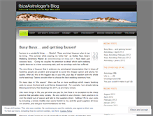 Tablet Screenshot of ibizaastrologer.wordpress.com