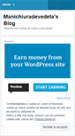 Mobile Screenshot of manichiuradevedeta.wordpress.com