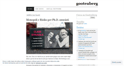 Desktop Screenshot of gootenberg.wordpress.com