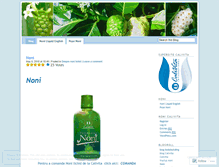 Tablet Screenshot of nonilichid.wordpress.com