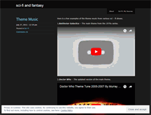 Tablet Screenshot of finalscifantasy.wordpress.com