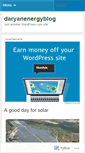 Mobile Screenshot of daryanenergyblog.wordpress.com
