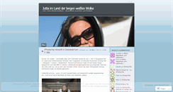 Desktop Screenshot of juttaimlandderlangenweissenwolke.wordpress.com