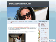 Tablet Screenshot of juttaimlandderlangenweissenwolke.wordpress.com