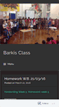 Mobile Screenshot of barkisclass.wordpress.com