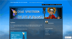 Desktop Screenshot of chasespirithorn.wordpress.com