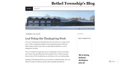 Desktop Screenshot of betheltownship.wordpress.com