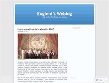 Tablet Screenshot of euginni.wordpress.com