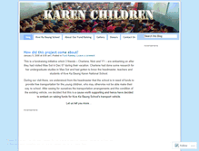 Tablet Screenshot of karenchildren.wordpress.com