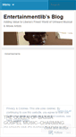 Mobile Screenshot of entertainmentlib.wordpress.com