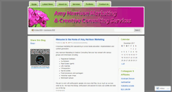 Desktop Screenshot of amyharrisonmarketing.wordpress.com