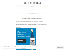 Tablet Screenshot of jcrisalli.wordpress.com