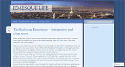 Desktop Screenshot of jemesquelife.wordpress.com