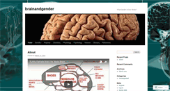 Desktop Screenshot of brainandgender.wordpress.com