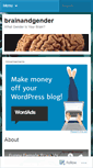 Mobile Screenshot of brainandgender.wordpress.com