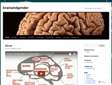 Tablet Screenshot of brainandgender.wordpress.com
