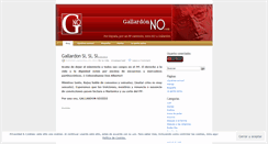 Desktop Screenshot of gallardonno.wordpress.com