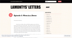 Desktop Screenshot of lamonty7.wordpress.com