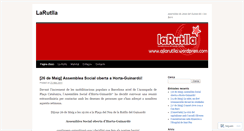 Desktop Screenshot of ajlarutlla.wordpress.com