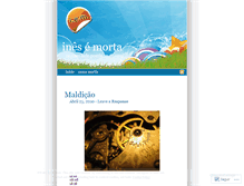Tablet Screenshot of inesemorta.wordpress.com