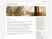 Tablet Screenshot of creiologos.wordpress.com