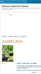 Mobile Screenshot of ambrosiacc.wordpress.com