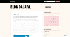 Desktop Screenshot of blogdajapa.wordpress.com