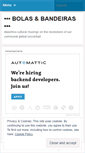 Mobile Screenshot of bolasbandeiras.wordpress.com